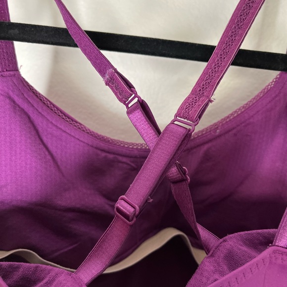 Lululemon Purple cross back Tank top - Picture 3 of 8